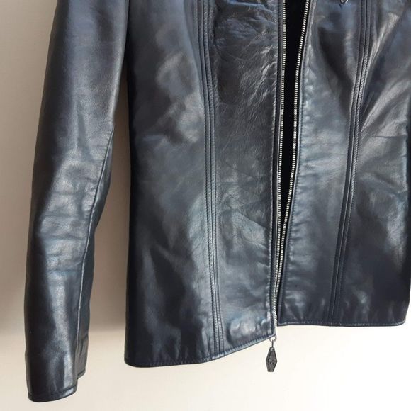 RUDSAK Black Leather Jacket - Picture 3 of 5